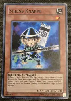 Yu-Gi-Oh! Shiens Squire Common englisch STOR-EN026 Shiens Knappe - Image 1