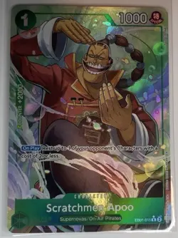 One Piece CCG Scratchmen Apoo Eb01-015 - Image 1