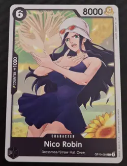 Nico Robin C OP10-089 Royal Blood One Piece Card Game CCG Englisch - Image 1