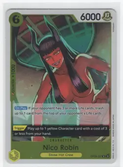 #OP09-107 2024 Emperors in the New World Nico Robin Foil - Image 1
