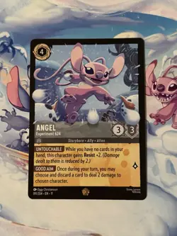Disney Lorcana Angel Experiment 624 Legendary Non-foil Winterspell - Image 1