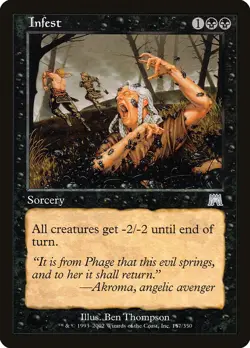 MTG Magic the Gathering Infest (157/350) Onslaught MP - Image 1