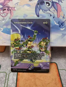 Teleportation Circle (Borderless) Mythic MTG Ninja Turtles - Image 1