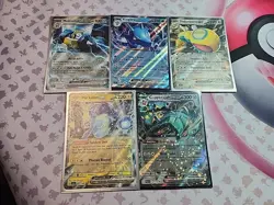 5× Pokemon English Ex Card Lot Nm Scarlet And Violet Era Mix Tcg - Image 4