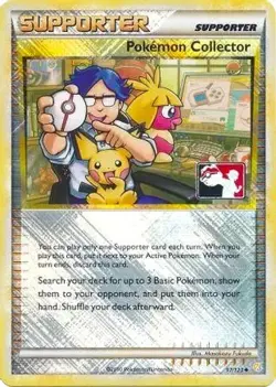 Pokemon Collector (League Promo) (97lp/146) hgss1 MP REVERSE HOLO - Image 1