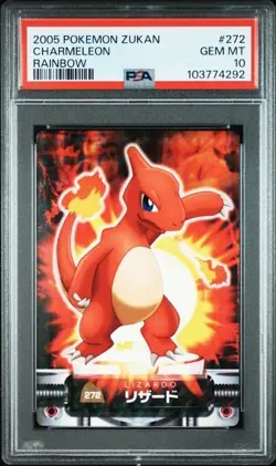 PSA 10 POKEMON JAPANESE ZUKAN ABSOL #272 ADVANCED 2005 POP 4 GEM MINT 475 - Image 1