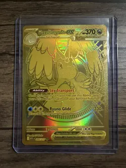 Pokemon TCG Ascended Heroes Mega Dragonite Ex Gold Hyper Rare 295/217 - Image 3