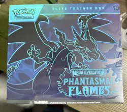 Pokemon Phantasmal Flames Elite Trainer Box ETB Factory Sealed SMALL TEAR - Image 1