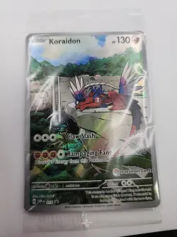 Koraidon SVP 14 Pokemon Center Exclusive Promo, SEALED - Image 1