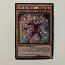 Yu-Gi-Oh! TCG Burst Protocol - Elfnote Lucina 1st Ed. BPRO-EN010 Secret Rare - Image 1