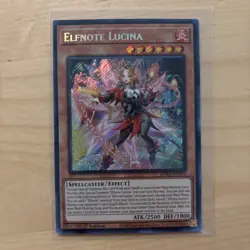 Yu-Gi-Oh! TCG Burst Protocol - Elfnote Lucina 1st Ed. BPRO-EN010 Secret Rare - Image 2