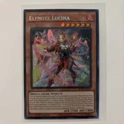 Yu-Gi-Oh! TCG Burst Protocol - Elfnote Lucina 1st Ed. BPRO-EN010 Secret Rare - Image 5