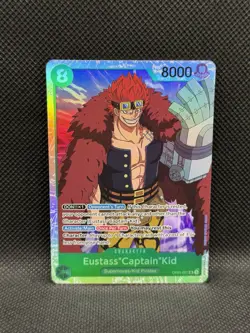 Eustass”Captain”Kid OP01-051 SR FOIL Romance Dawn One Piece CCG Bandai English - Image 3