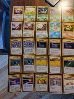 Lot of 69 Japanese Pokemon Cards (1st Generation Pokemon and Trainer) - Image 5