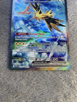 Zapdos Ex 202/165 Pokemon TCG Sv: Scarlet & Violet 151 Holo Card (Near Mint) NM - Image 3
