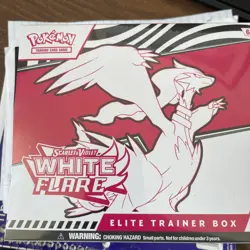Pokemon TCG Card Scarlet & Violet 10.5 WHITE FLARE Elite Trainer Box -NEW SEALED - Image 1