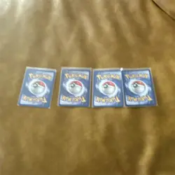 Pokemon TCG 4 Card Lot English Standard Size Nintendo Pokemon Cards - Image 1