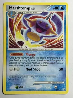 Marshtomp Supreme Victors 67 MP-LP Pokemon Card - Image 1