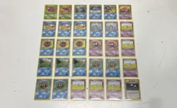 1999 Pokemon Fossil Set Unlimited Non Holo Trading Card Bundle (Set Of 30) - Image 1