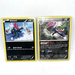 Sneasel Sneasler & Weaville Pokemon TCG Card Collection Lot - Image 4