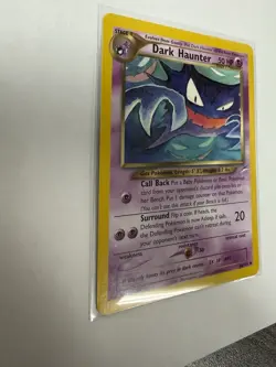 Pokemon Dark Haunter 50 HP Neo Destiny 36/105 Uncommon 2000 Card - Image 3