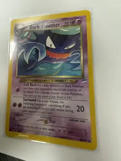 Pokemon Dark Haunter 50 HP Neo Destiny 36/105 Uncommon 2000 Card - Image 4