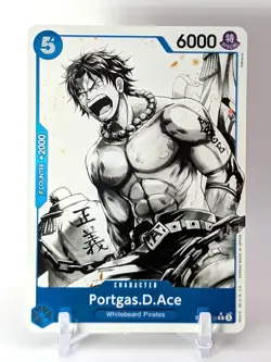 Portgas D. Ace Alt Art Parallel ST22-010 One Piece Card Game Near Mint English - Image 1