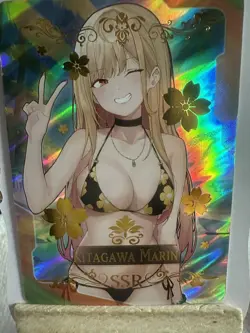 KITAGAWA MARIN Goddess Story Anime Waifu Card Girl Foil Doujin Holo ACG - Image 1