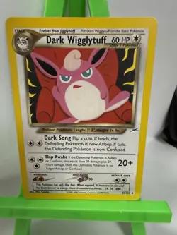 Pokemon TCG Team Rocket Dark Wigglytuff 40/105 Card 2000 - Image 1