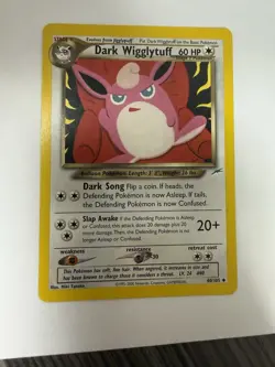 Pokemon TCG Team Rocket Dark Wigglytuff 40/105 Card 2000 - Image 2