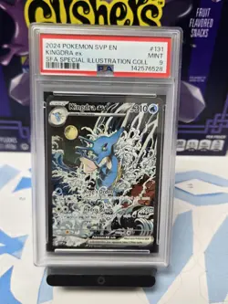 Kingdra ex 131 Sv: Scarlet & Violet Promo Card PSA 9 Pokemon - Image 1