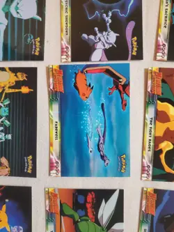 NM 50 Cards Topps Card Lot Pokemon Pikachu’s Vacation - Mewtwo Strikes Back! - Image 5