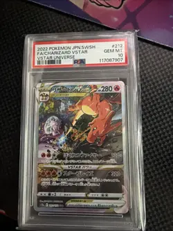 Pokemon Charizard VSTAR SAR 212/172 S12a Holo Card Japanese TCG Universe - Image 1