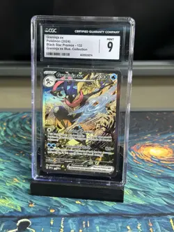 CGC 9 - Greninja ex 132 Sv: Scarlet & Violet Promo Cards Holo - Image 1