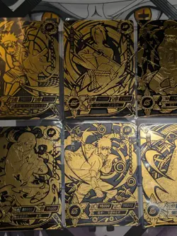 Naruto Kayou Complete LR Set 1-6 CCG TCG Holo Foil Promo Anime Card - Image 3