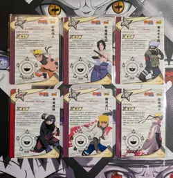 Naruto Kayou Complete LR Set 1-6 CCG TCG Holo Foil Promo Anime Card - Image 5
