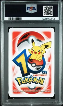 PSA 10 POKEMON PLAYING CARD LAPRAS RED JACK SPADES 10TH ANNIVERSARY POP 4 318 - Image 2