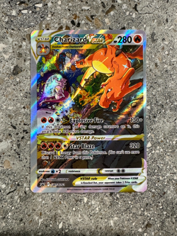 Pokemon TCG Cards Charizard VSTAR SWSH262 Alternate Art Black Star Promo NM - Image 1