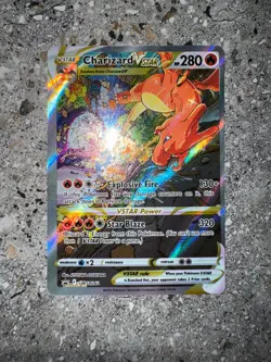 Pokemon TCG Cards Charizard VSTAR SWSH262 Alternate Art Black Star Promo NM - Image 3
