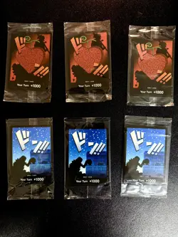 One Piece Card Game 🏴‍☠PROMO Don!! Card Law & Rosinante LOT OF 6 Factory Seal - Image 1