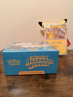 Pokemon Ascended Heroes ETB (Sealed) with Pikachu At The Museum Jumbo Promo Card - Image 3