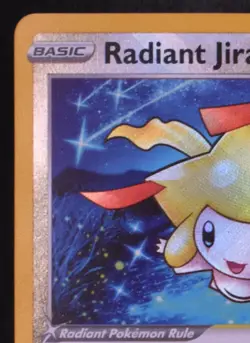 Radiant Jirachi 120/195 - Pokemon Silver Tempest Radiant Rare Card - Image 4