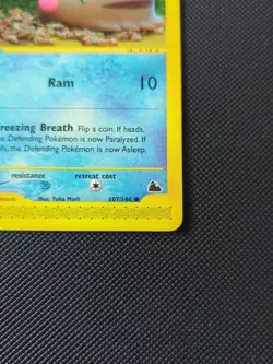 Swinub 107/144 Skyridge Non-Holo Card Regular E READER Yuka Morii NM - Image 4