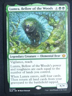 Lumra Bellow of the Woods - BLB - Mtg Card #23B - Image 1