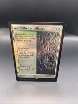 MTG LOTR War of The Last Alliance (Foil) Mint/Near Mint - Image 1