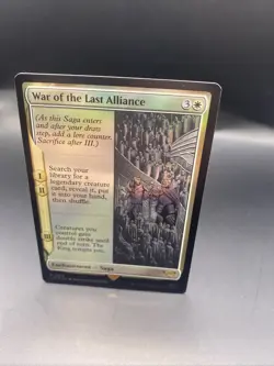 MTG LOTR War of The Last Alliance (Foil) Mint/Near Mint - Image 2