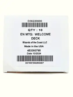 MAGIC THE GATHERING 2024 Welcome Deck Set Of 10 New Decks - Image 2