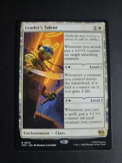 Leader's Talent Rare MTG Ninja Turtles - Image 1