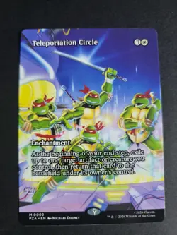Teleportation Circle (Borderless) Mythic MTG Ninja Turtles - Image 1