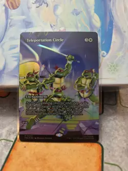 Teleportation Circle (Borderless Foil) Mythic MTG Ninja Turtles - Image 1
